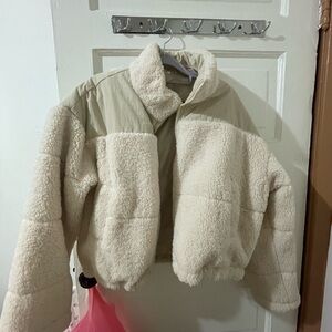 Cozy Cream Sherpa Jacket